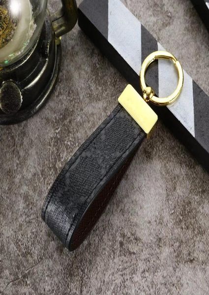 

share to be partner designer keychain key chain buckle keychains wristlet fashion brand luxury leather keyring pendant letter gift5502583, Silver