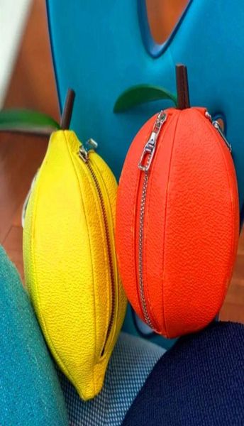 

ilivi orange lemon carrot pouch handbags bag designers crossbody wallets shoulder bags fashion luxurys womens lady totes purse bac7051499, Red;black