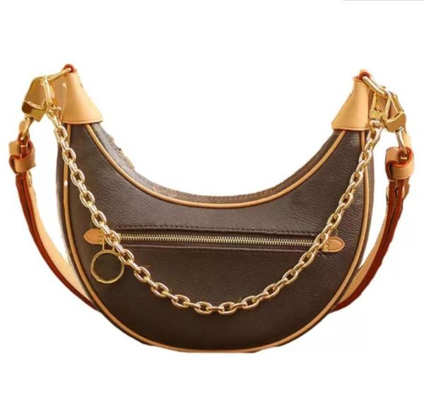 

tier designer loop bags m0n0gram canvas jacquard deinm womens purses crossbody shoulder chain bags zipper handbags ladies clut1162635, Red;black