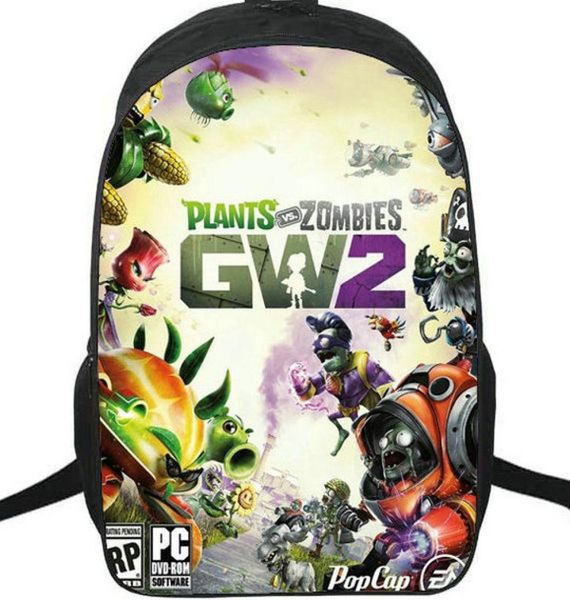 

gw2 backpack plants vs zombies daypack garden warfare 2 schoolbag game rucksack sport school bag outdoor day pack4859536