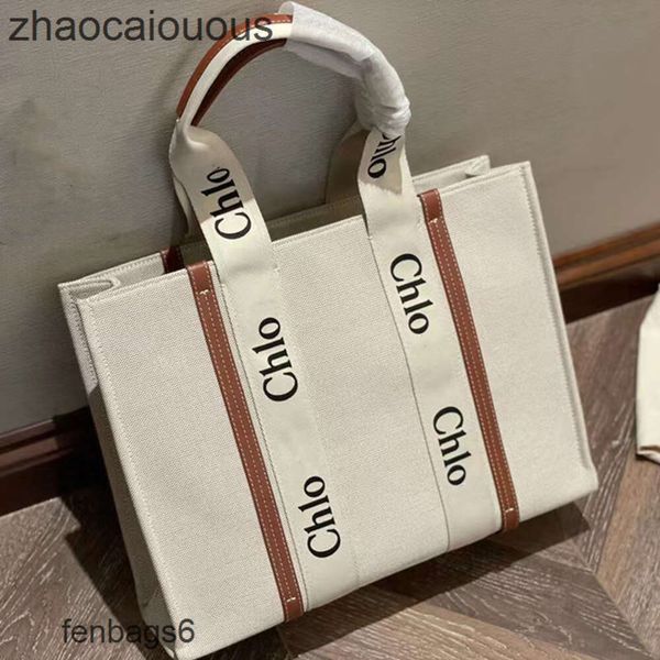 

canvas woody designer bags 2023 cloe totes tote bag women's fashion handbag printed letter shopping large capacity versatile tote fash