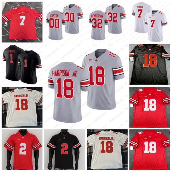 

carnell tate jersey noah rogers mitchell melton custom ohio state buckeyes jersey jk johnson zen michalski jesse mirco andrew moore elias my, Black;red