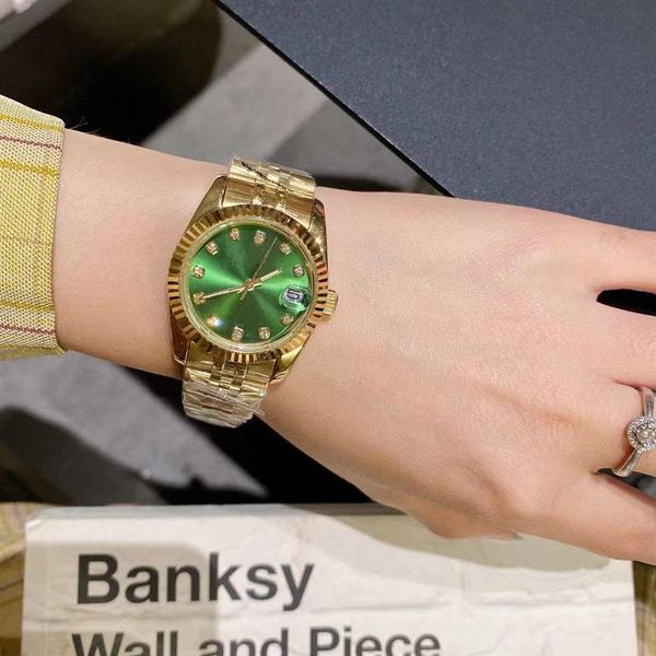

master design automatic mechanical watch 31mm luxury fashion dial folding buckle sapphire glass star business handbag235m, Slivery;brown
