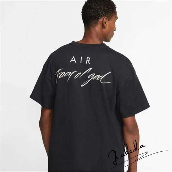 

23ss luxury designer men t-shirts hip hop style women casual round neck air short sleeve tee fashion brand fog high street asian size xl, White;black