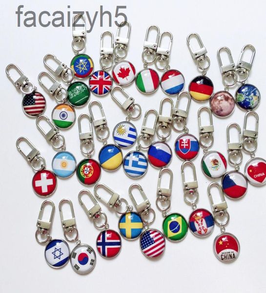 

keychains designer commodities russia world cup key chain football flag pendant metal stainless steel gift pendant33nh5760823, Silver