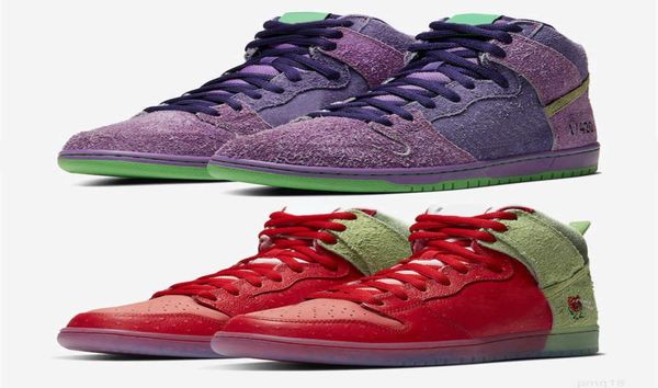 

2022 authentic high pro sb reverse purple strawberry cough dress shoes university red spinach green magic ember outdoor sneakers9558241