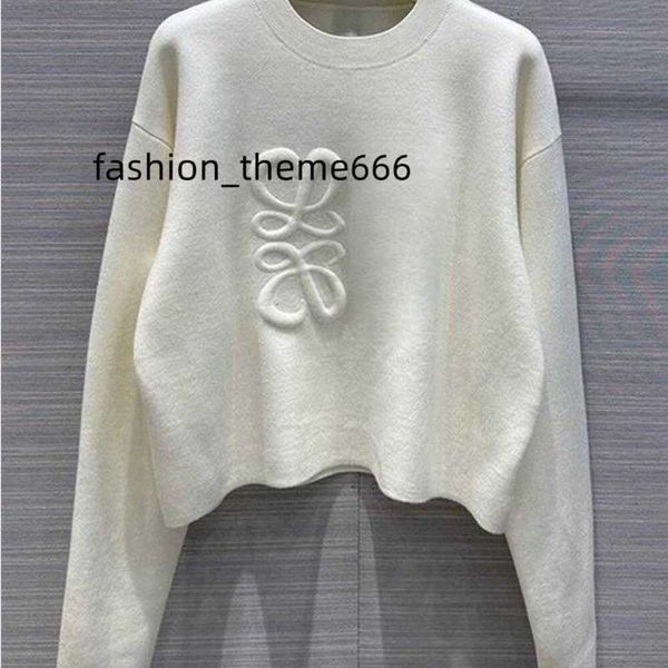 

23ss new sweater autumn trendy long-sleeved high-end slim pullover coat designer sweater white thin knitted shirt womens clothing, White;black