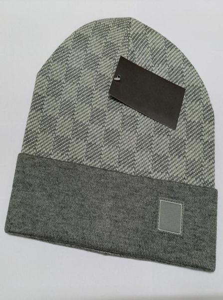 

women fashion designers beanie hat beanies classic caps hats mens winter warm cap men embroidery autumn spring7268682, Blue;gray