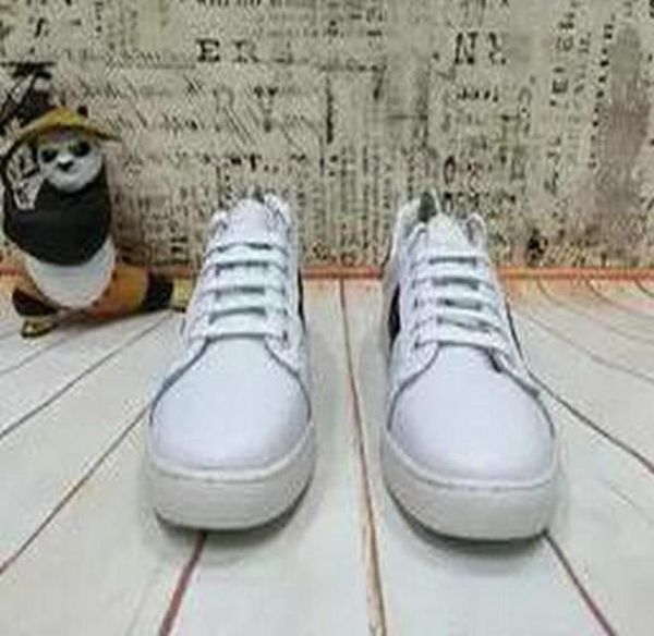 

2021 quality stripe new designer shoes ace embroidered mens real leather designer sneakers woman man casual ace shoes4552848