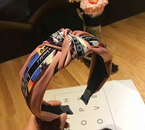 

fashion wide side hairband for women winter hair accessories geometr headband whole ladies hair band turban for gb7502131810, Silver