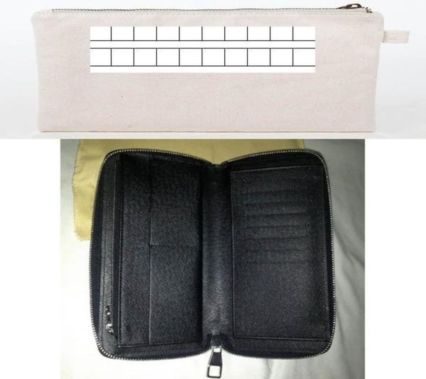 

black plaid dagrap zippy wallet vertical n63095 cotton wallet not sold separately customer order 9627811, Red;black