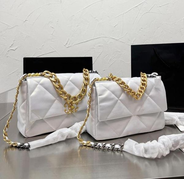 

shoulder bags women hobo handbags metal leather chain allmatch 2022 patchwork party package luxurys fashion crossbody5424552