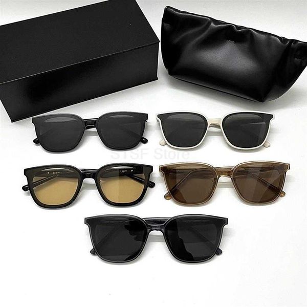 

sunglasses 2022 luxury brand gentle designer lilit sunglasses vintage acetate square sunglasses uv400 for men women with original 263a, White;black