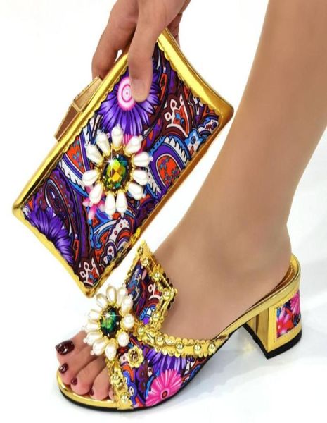 

dress shoes olomm 2021 italian and bag set african wedding shoe italy handbag summer womenk1183035684, Black