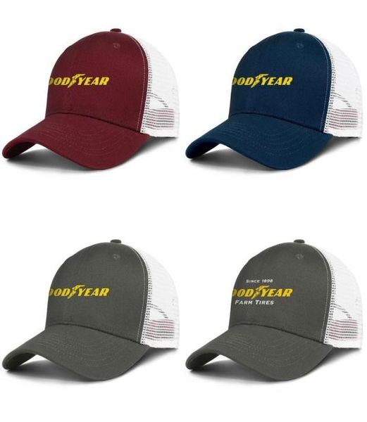 

goodyear mens and women adjustable trucker meshcap custom fashion baseball personalized classic baseballhats tires logo goodyear t8141100, Blue;gray