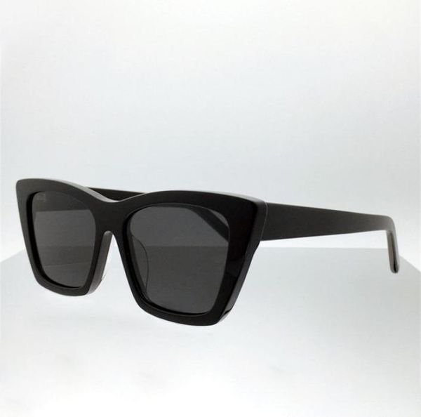 

276 mica sunglasses popular designer women fashion retro cat eye shape frame glasses summer leisure wild style uv400 protection co1953469, White;black