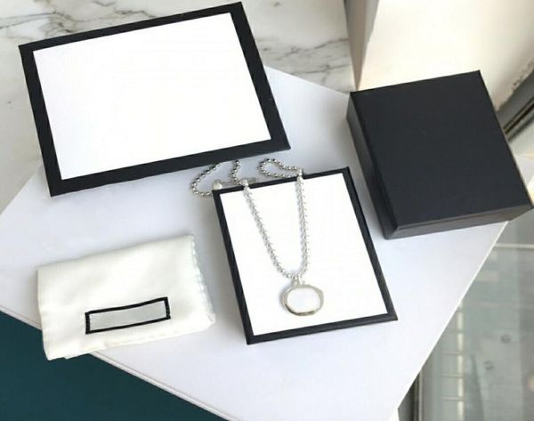 

fashion necklace street bracelet circle pendant necklaces for man woman jewelry8172531, Silver