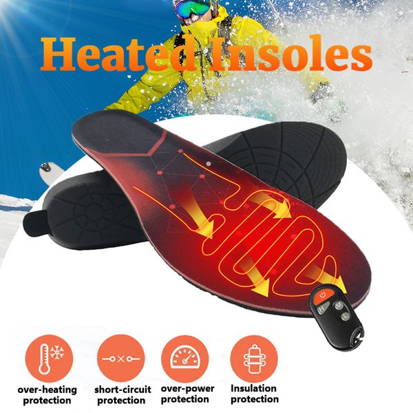 

shoe parts accessories sol pemanas untuk pria dan wanita pengendali jarak jauh baterai 2200mah penghangat kaki musim dingin aktivitas luar r, White;pink