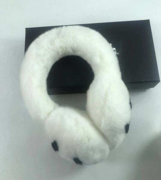 

winter earmuffs female rabbit velvet earmuffs classic brand ear muffs fashion warm warm plush earmuffs7534576, Blue;gray