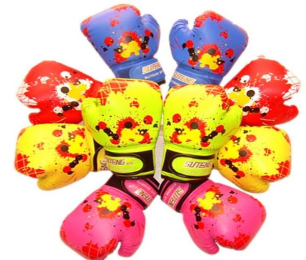 

colorful baby girls boys children boxing gloves strike sanda karate fight k1017595