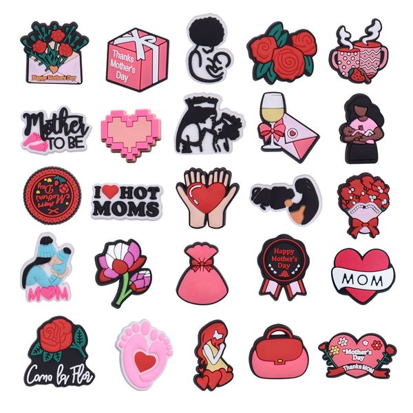 

anime mother love charms wholesale childhood memories funny gift cartoon charms shoe accessories pvc decoration buckle soft rubber clog char, Blue