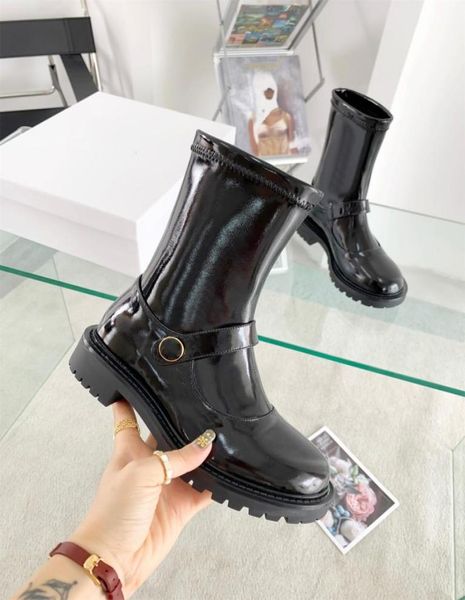 

new arrival spring fall brand men039s boots quality high elastic band leather shoes ankle boot fashion oxfords5028099, Black
