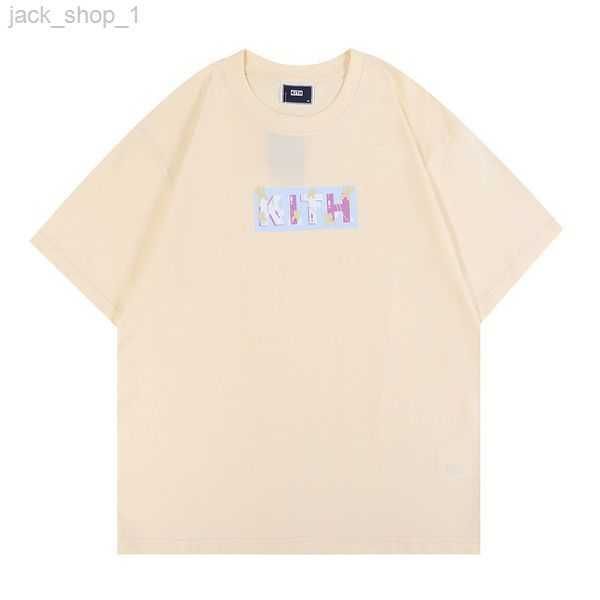 

kith t shirt mens designer shirts tee workout for men oversized t-shirt 100%cotton tshirts vintage short sleeve us size 7 uuuj, White;black