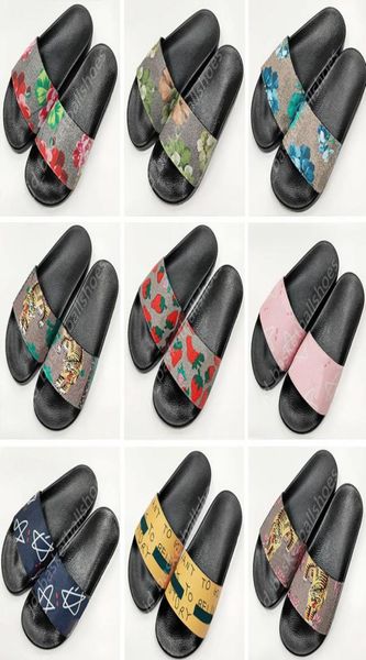 

with box slides runner slippers sandals sneakers shoes graffiti bone white resin desert sand rubber summer flat men women des7510597, Black