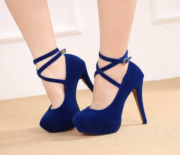 

14cm high heels big size 44 45 46 platform shoe stiletto heels pole dance high heels wedding shoes fashion ladies pump x05264793650, Black