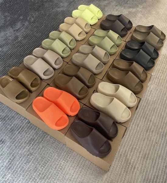 

designer slides slippers men woman slide black white resin pure ochre bone slipper slides3981627