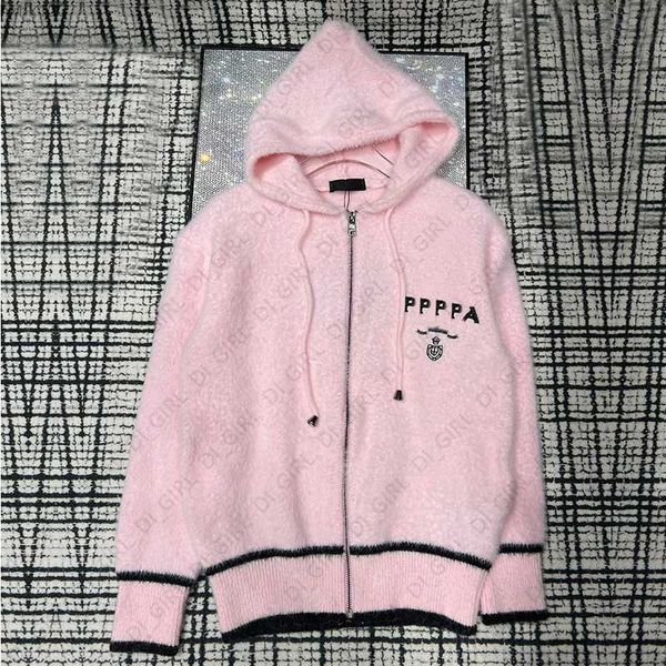 

womens jacket designer mink hair coats woman thick jackets plush with letters print windbreaker long sleeves coat di_girl di_girl, Black;brown