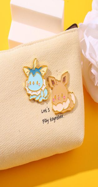 

cartoon cat monster modeling animal brooches children alloy oil paint clothes badges accessories european bags knapsack swe8973150, Gray