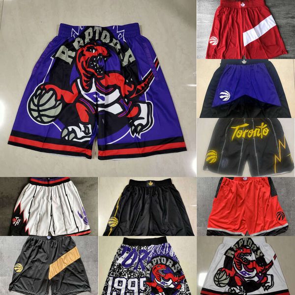 

toronto''raptors''men throwback basketball shorts pocket, Black