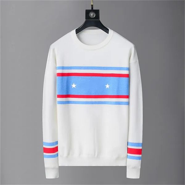 

men's sweaters fashion mens womens designer sweaters letters pullover men hoodie long sleeve active sweatshirt knitted sweater luxury 3, White;black
