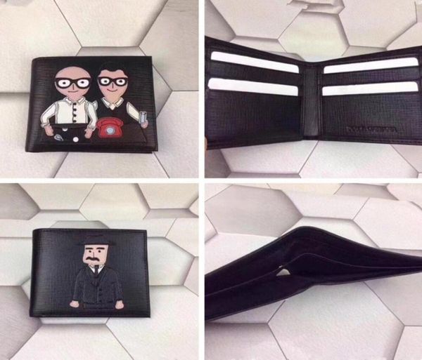 

2021 fashion highend leather short wallets classic leisure card package handbags purses credit cards holders wallet genuine2230627, Red;black