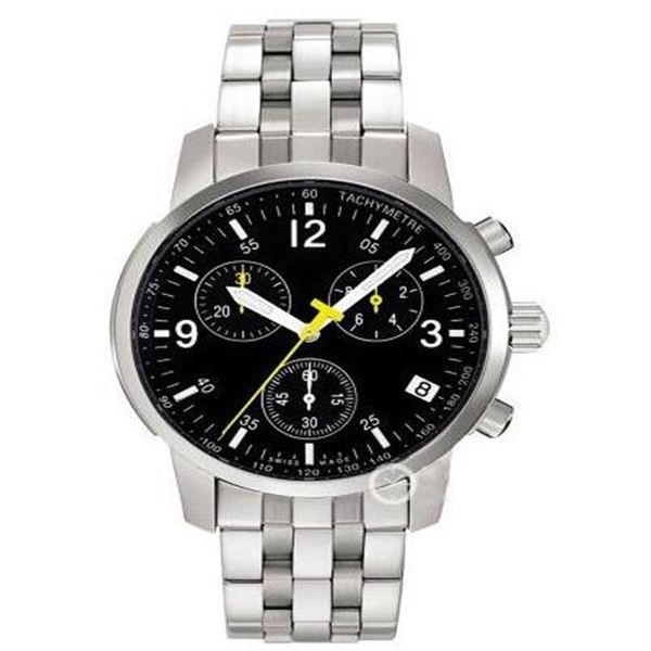 

e all-steel strap chronograph mens watch sapphire glass model t17 1 586 52 swiss eta movement t17158652 t17 bo323y, Slivery;brown
