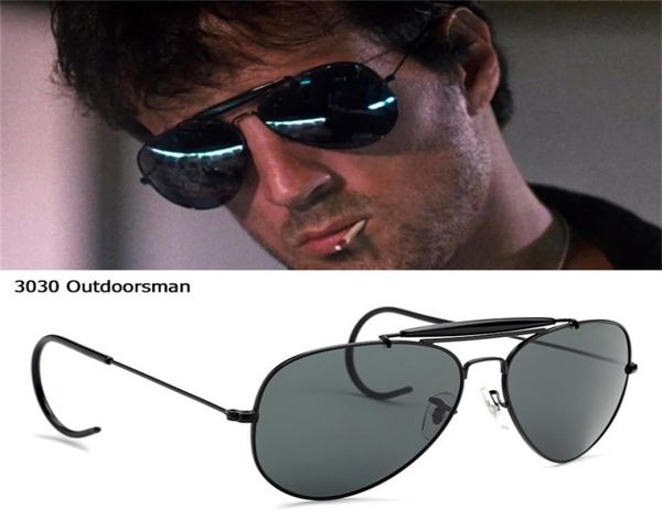 

jackjad vintage classic 3030 outdoorsman style hook sunglasses optical glass lens brand design sun glasses de sol 2205261593172, White;black