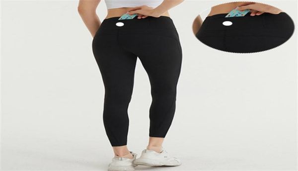 

women yoga ninth pants push fitness leggings soft high waist back pocket hip lift elastic casual jogging pants 7 colors l62154222058