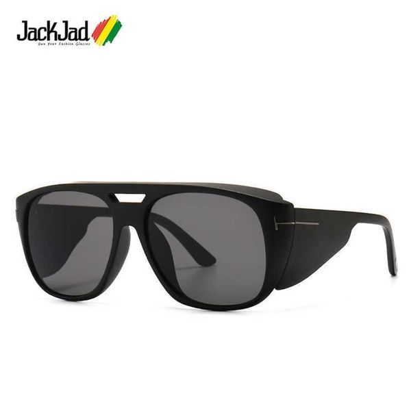 

jackjad 2020 fashion vintage fender style shield sunglasses women men uv400 ins brand design sun glasses oculos de sol ft0799 12192298, White;black