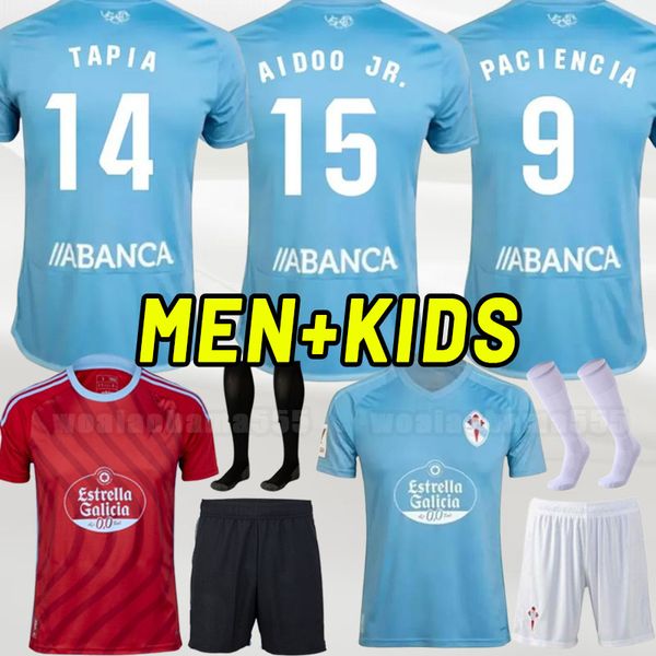 

23 24 celta de vigo soccer jerseys 100th anniversary iago aspas away 2023 2024 camiseta de futbol nolito mallo solari s. mina brais mendez f, Black;yellow