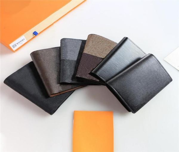 

luxury travel document cover bag the passport cover multiple internal compartments with gift box packing delivery delivery6854512, Brown;gray