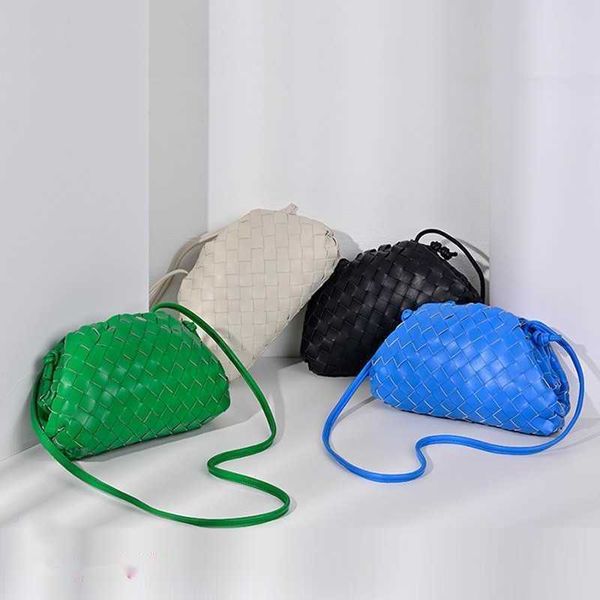

bag mini jodie venetss leather dumpling bag women's woven cloud fashion trend versatile one shoulder messenger new style small cow leat