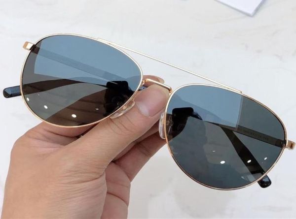 

brand designer sunglasses for men fashion mens pilot sun glasses big frame sunglasses mb0081 classic driving polarized graybrown6722099, White;black