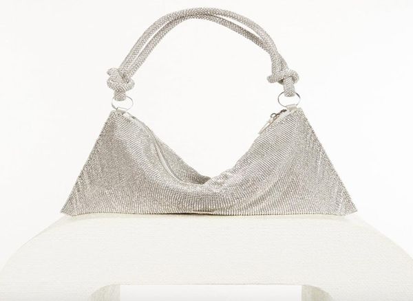 

functional amazing fashion knot handle rhinestones evening clutch bag 2021 crystal diamonds dinner party wedding purses and handba2115435