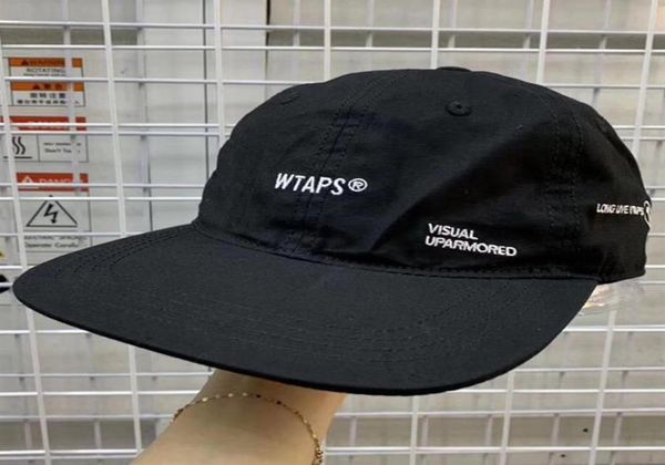 

wtaps flat brim baseball cap men women embroidery dad hat hip hop snapback trucker cap golf outdoor adjustable casual harajuku t208169033, Blue;gray