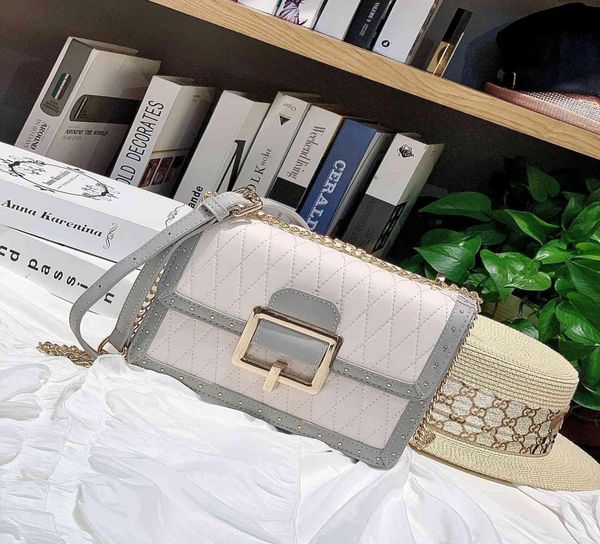 

trend bag luxurys messenger bagsbag2021 new fashion rhombic embroidery korean lady1112838