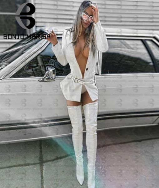 

women bootsbonjomarisa new plus size 3445 ins white over the knee boots women 2020 thin high heels thigh high lady boots sho4659875, Black