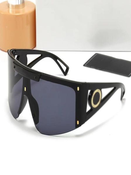 

6 color fashion designer sunglasses men women cycling glasses sun glasses goggle beach adumbral8913452, White;black