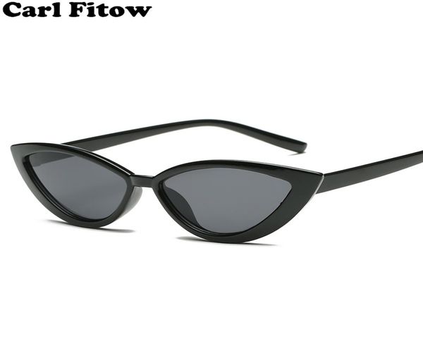 

2020 new brand sun glasses small eyes cats eyes womens sunglasses for women 90s cute glasses masters eyewear design glasses1511092, White;black