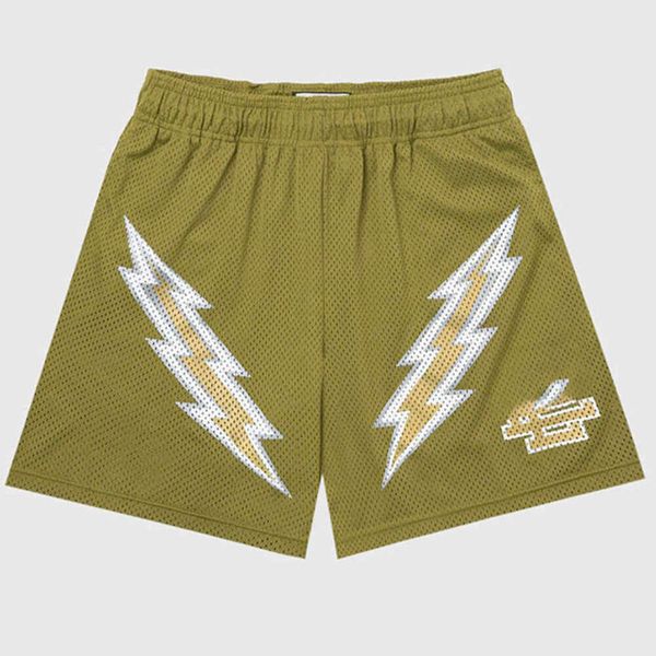 

luxury summer men's shorts fashion brand ee basic pant man women casual mesh short new york city skyline designers gym running fitness, White;black